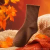 Fashionable and casual brown vertical striped short socks, comfortable, breathable and versatile sports socks for both men and women Specification image